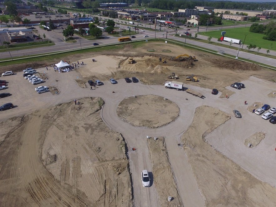 Site Overview of Construction Site